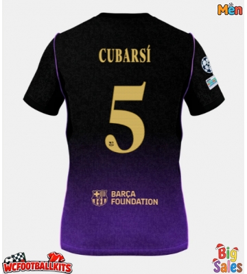 Barcelona Pau Cubarsi #5 Replica Away Stadium Shirt 2026-27 Short Sleeve